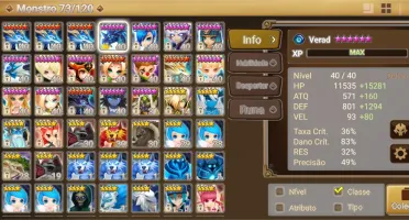 Conta summoners war mid game tricaru e gb12