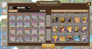 Conta summoners war mid game tricaru e gb12