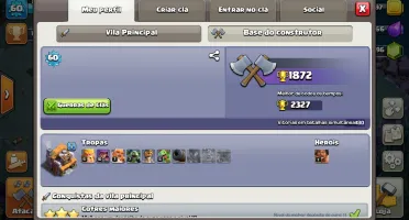 Clash of Clans cv8 com preço de cv7