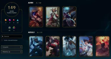 conta lol leia a descrição