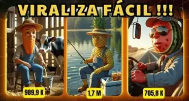 Pack Novelinhas de Frutas Virais 2026 (+1000 vídeos)