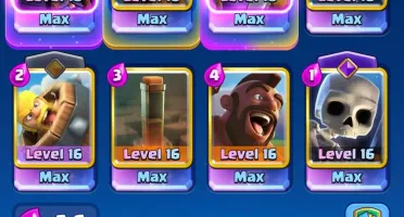 Conta clash royale full cartas lvl 15/16 / Lvl 77 / Torre 16