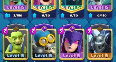 Conta clash royale full cartas lvl 15/16 / Lvl 77 / Torre 16