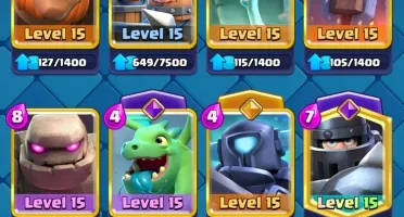 Conta clash royale full cartas lvl 15/16 / Lvl 77 / Torre 16