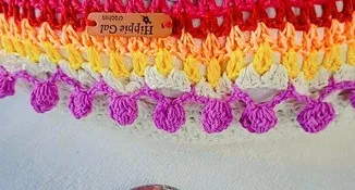 Capa de Almofada em Crochê Mandala Taj