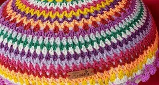 Capa de Almofada em Crochê Mandala Taj