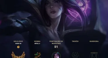 Conta LoL - Gold III
