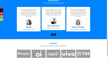 Site Institucional para empresa em PHP e MySQL Responsivo