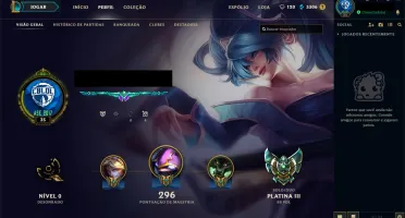 Plat 3 | 130 Champs | 51 Skins | 11 Pag. Runa | Full Espolio