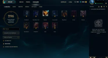 Plat 3 | 130 Champs | 51 Skins | 11 Pag. Runa | Full Espolio