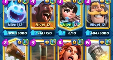 Clash royale nível 12 topp