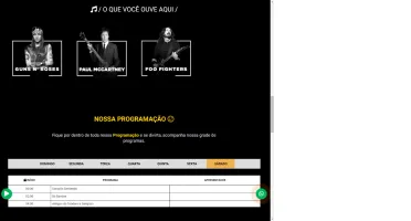 Site para Rádio Online 100% responsivo em PHP