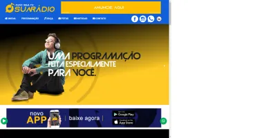 Site para Rádio Online 100% responsivo em PHP
