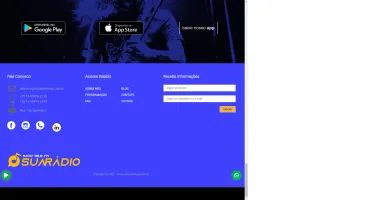 Site para Rádio Online 100% responsivo em PHP