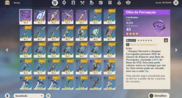Conta com 2 personagens 5 estrelas AR10