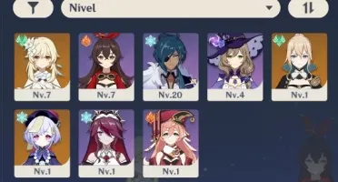 Conta com 2 personagens 5 estrelas AR10