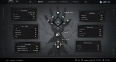 AI LIMIT (PS5) - Nível 446, Materiais, Tudo pronto para NG+!