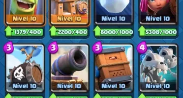 Conta Clash 34 Cartas Full