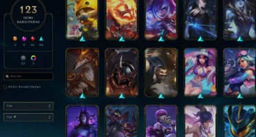 Conta lol com 7 skins prestígio e Ryze Triunfante