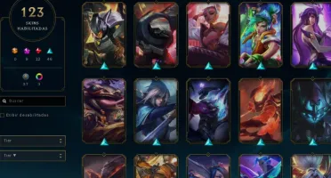 Conta lol com 7 skins prestígio e Ryze Triunfante