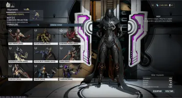 Conta warframe MR18