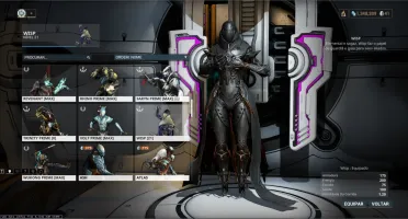 Conta warframe MR18