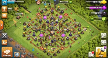 CONTA CLASH OF CLANS
