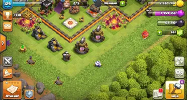 CONTA CLASH OF CLANS