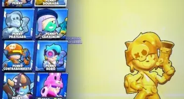 Conta de braw com 71 brawlers! 8 LENDÁRIOS E 4 TÍTULOS