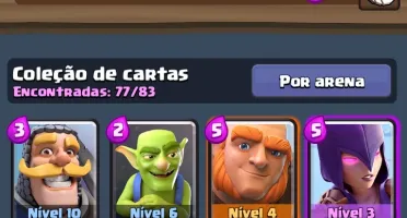 Conta Clash Royale