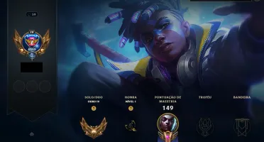 Conta De Lol 2015 / Ekko True Damage / Icone T1 2015 / Full