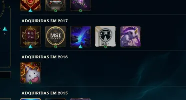 Conta De Lol 2015 / Ekko True Damage / Icone T1 2015 / Full