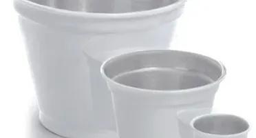 Vaso de Alumínio Violeta 8 cm - Cores