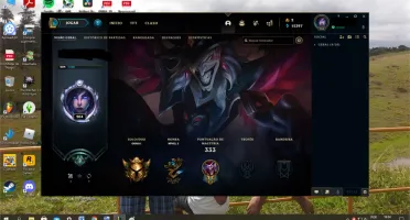 Conta LoL 111 Campeões Ouro 1