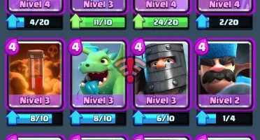 CLASH ROYALE NÍVEL 10 COM 3406 TROFÉUS