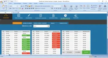 Planilha Excel Controle Financeiro Pessoal