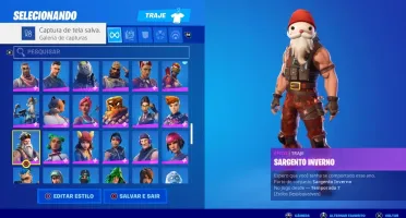 CONTA FORTNITE S4 + 161 SKINS + SALVE O MUNDO