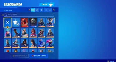 CONTA FORTNITE S4 + 161 SKINS + SALVE O MUNDO