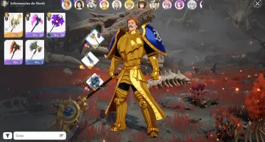 Conta 7ds Origin Scanor C8 com skins machado/armadura +7ssr