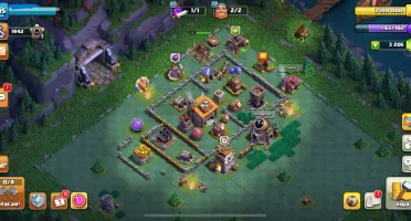 conta de clash of clans cv 11 quase full