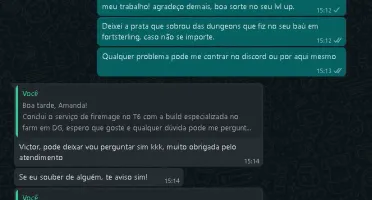 CONTA ALBION PERSONALIZADA - O QUE VOCÊ QUISER!
