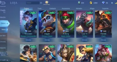 Conta Mobile legends