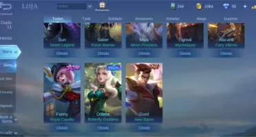 Conta Mobile legends