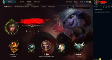 CONTA LOL PRATA 2