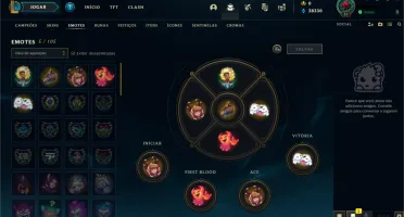 Conta LOL - Diamante IV, 67% de WR