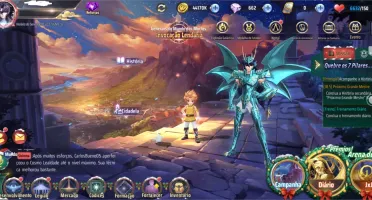 CONTA cdz awakening com hades ,poseidon e outros