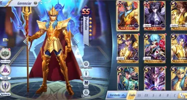 CONTA cdz awakening com hades ,poseidon e outros