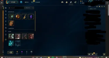 Conta platina 1 , mmr mt bom, smurf , email não verificado