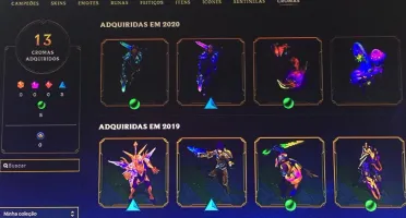 VENDO CONTA LOL COM MAIS DE R$4.000,00 REAIS INVESTIDOS