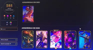 VENDO CONTA LOL COM MAIS DE R$4.000,00 REAIS INVESTIDOS
